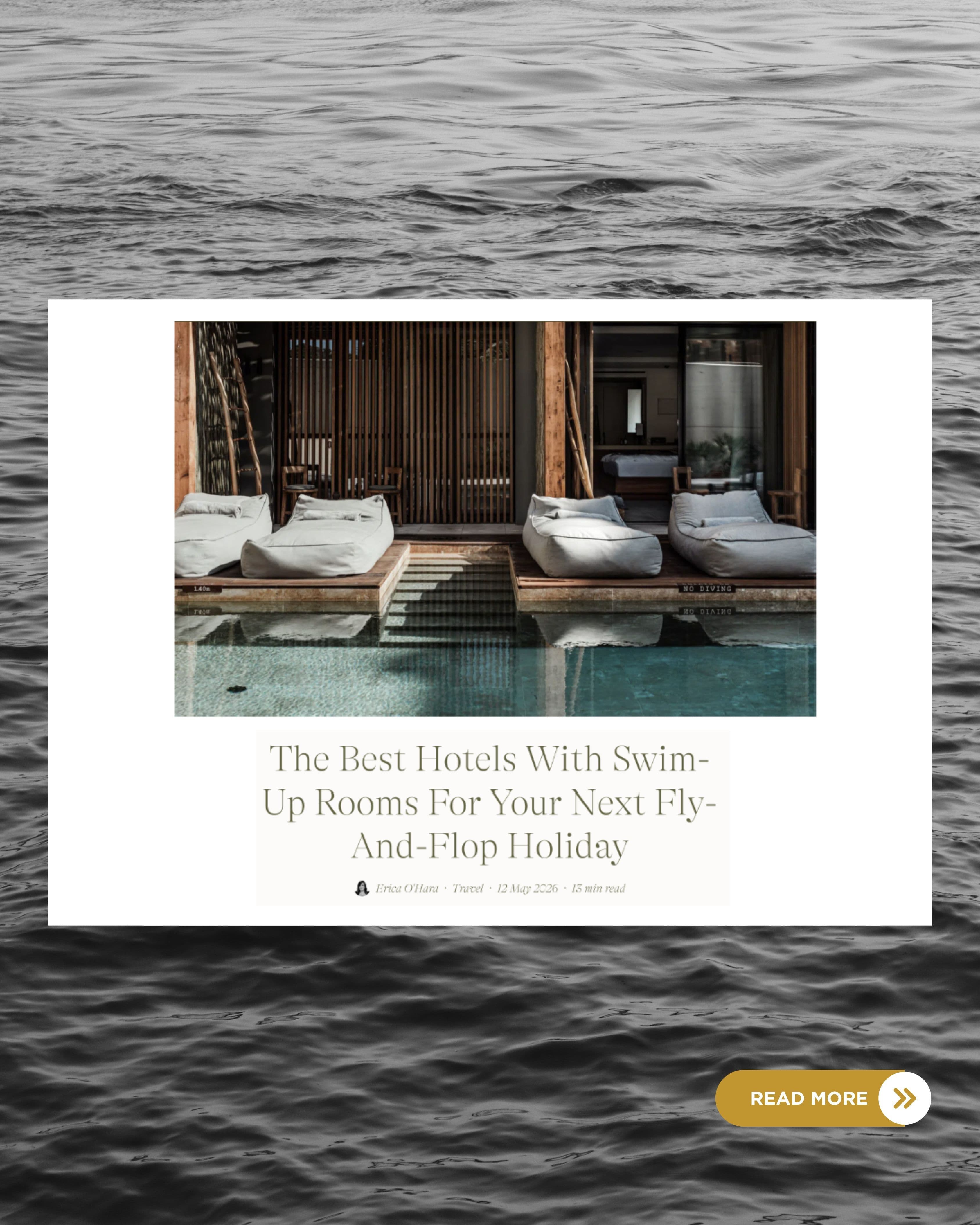 The Best Hotels with Swim-Up Rooms