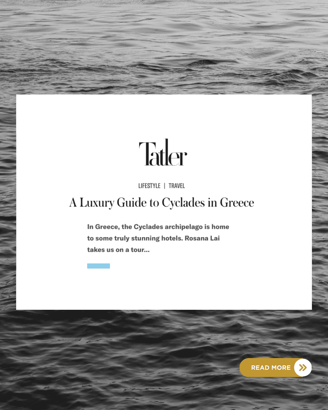 A Luxury Guide to Cyclades in Greece